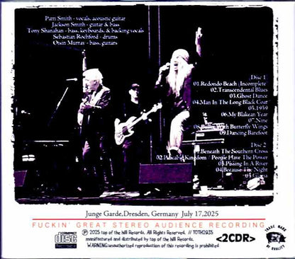 Patti Smith Quartet Patti Smith/Germany 07.17.2025 Complete