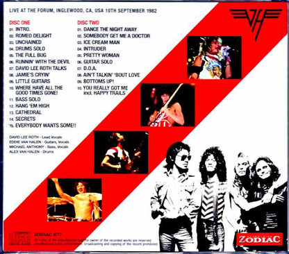 Van Halen/CA,USA 9.10.1982 Complete Upgrade