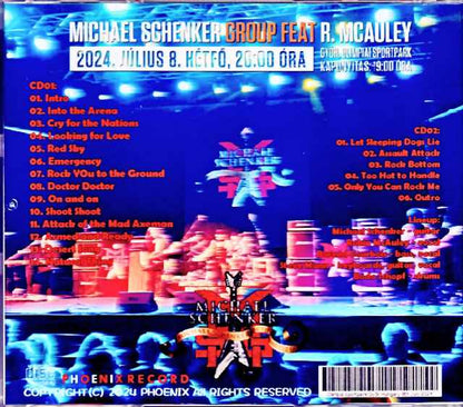Michael Schenker Group Michael Schenker/Hungary 2024 Complete