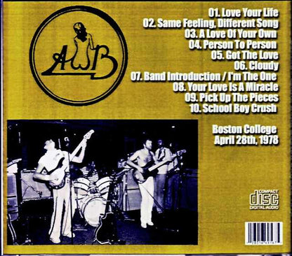 Average White Band/MA,USA 1978