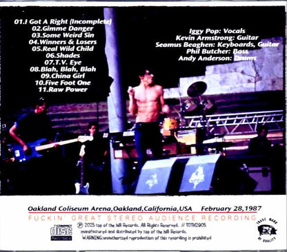 Iggy Pop/CA,USA 02.28.1987