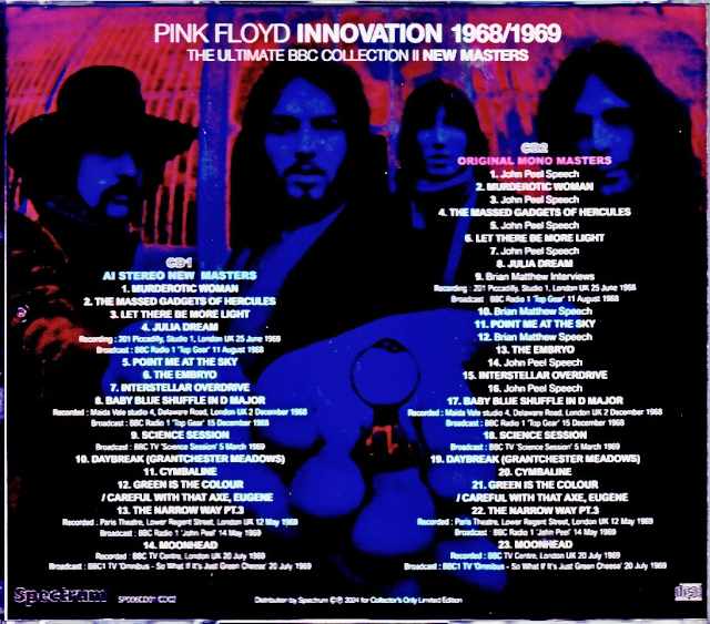 Pink Floyd Pink Floyd / Revolutionary Period BBC Latest Sound Collection 2nd Collection Ultimate BBC Collection 1968-1969