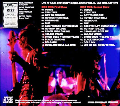 Kiss / IA, USA 07.20.1975 2 Shows Complete Soundboard Edition