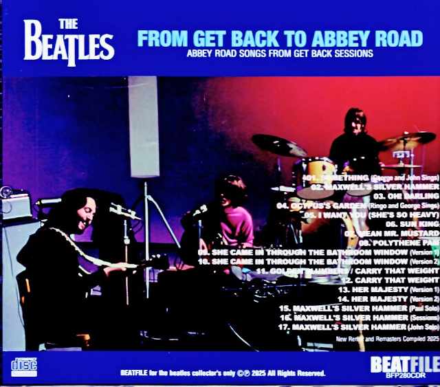 Beatles/Abbey Road Songs from the Get Back Sessions