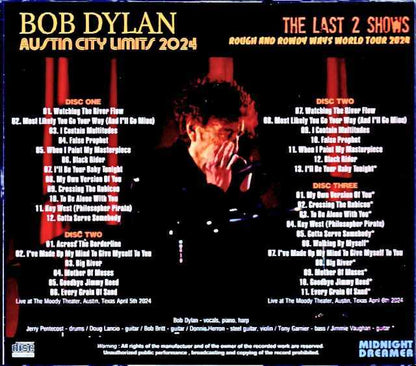 Bob Dylan/TX,USA 2024 2Days Complete