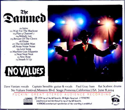 Damned / CA,USA 6.8.2024 Complete