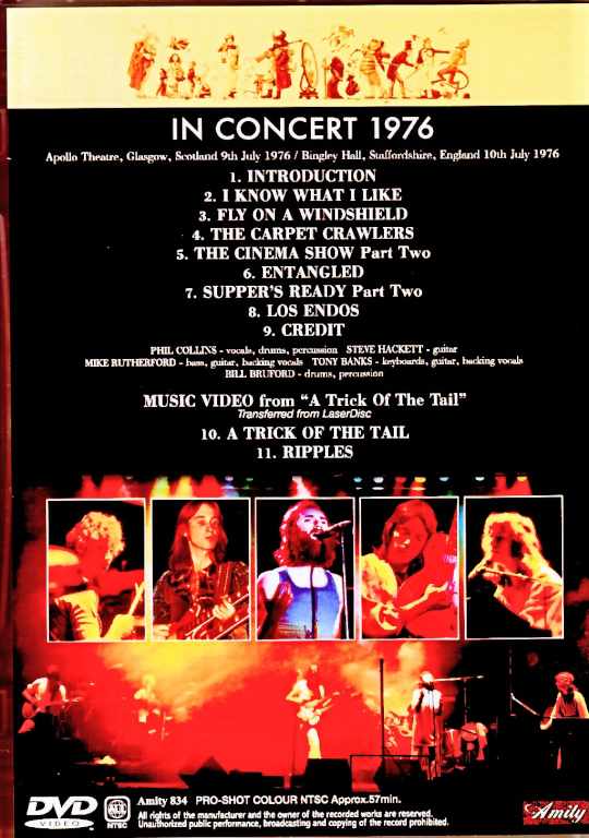 Genesis/Scotland,UK 1976 Multi-Cam Edition & more