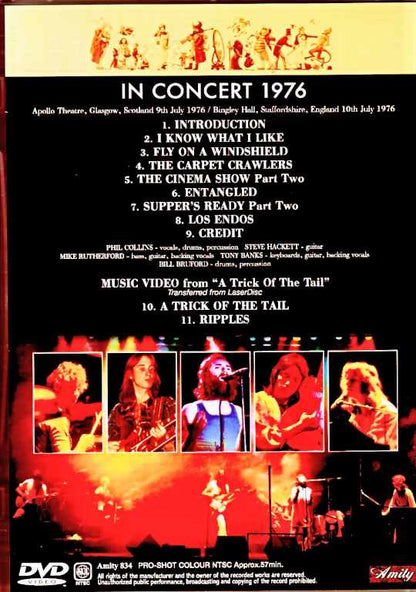 Genesis/Scotland,UK 1976 Multi-Cam Edition & more