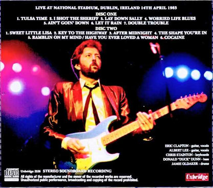 Eric Clapton/Ireland 04.14.1983 Soundboard Edition