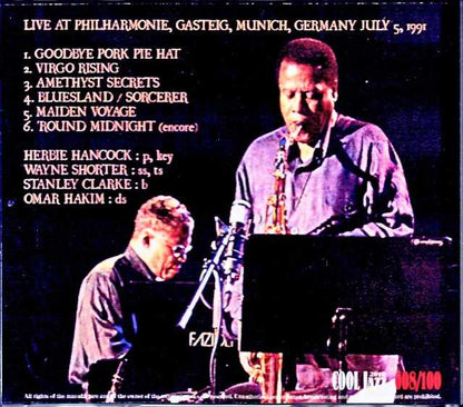 Herbie Hancock Wayne Shorter Quartet Herbie Hancock Wayne Shorter/Germany 7.5.1991