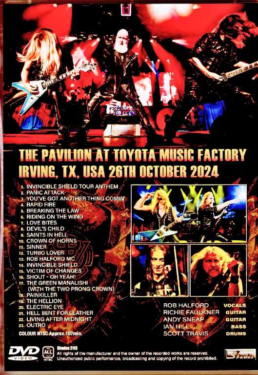 Judas Priest/TX,USA 2024 Complete