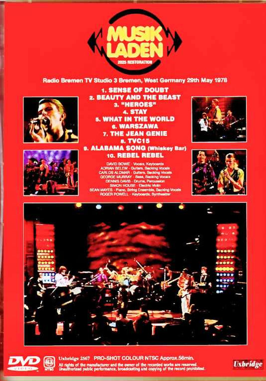 David Bowie/West Germany 05.29.1978 Multi-Cam Edition Upgrade
