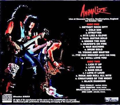 Kiss/England,UK 10.01.1984