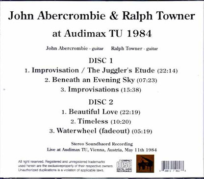 John Abercrombie Ralph Towner/Austria 1984