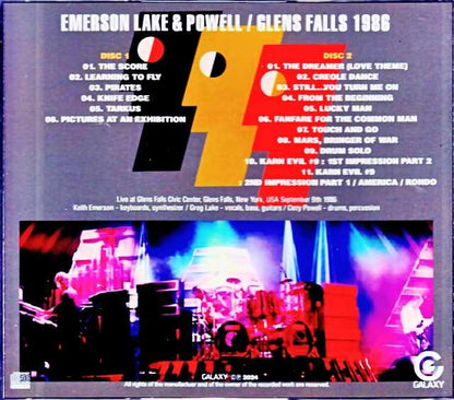 Emerson, Lake and Powell Emerson, Lake and Powell/NY, USA 1986