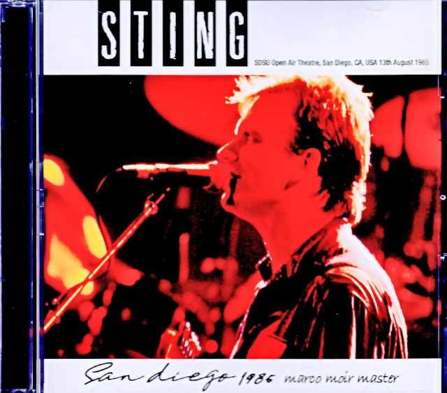 Sting/CA,USA 08.13.1985 Marco Moir Master Edition