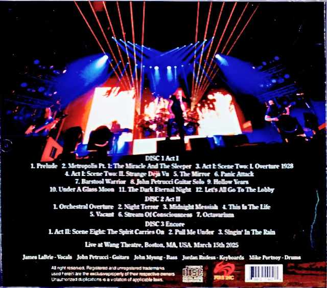 Dream Theater/MA,USA 2025 Complete