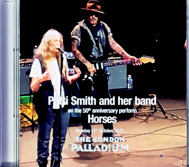 Patti Smith and Her Band Patti Smith/London,UK 10.13.2025 Complete