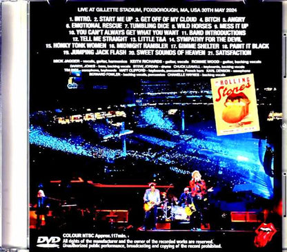Rolling Stones/MA,USA 2024 Complete Multi-cam Edition Jewel Version