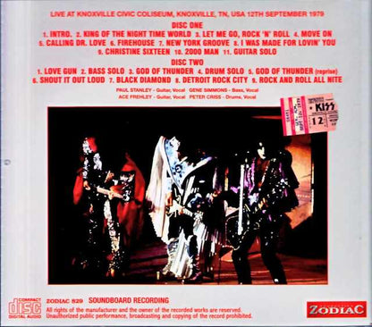 Kiss/TN,USA 09.12.1979 Soundboard Edition