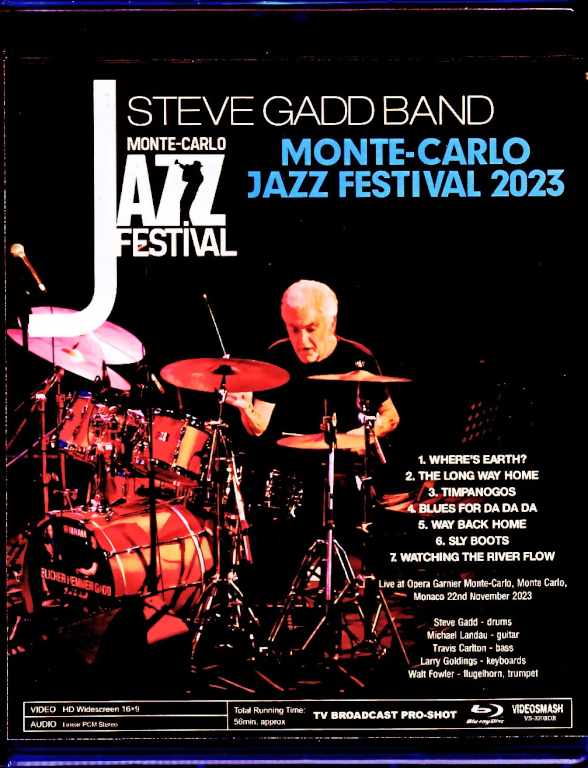 Steve Gadd Band Michael Landau Steve Gadd Michael Landau/Monaco 2023 Blu-Ray Version