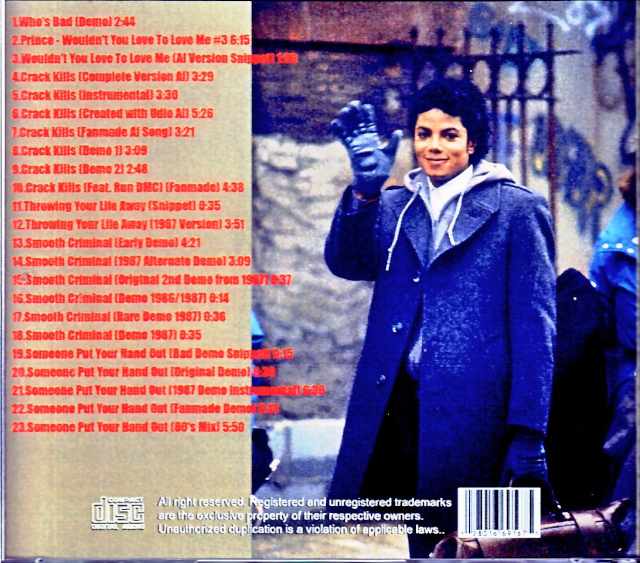 Michael Jackson Michael Jackson/Bad Sessions Vol.9