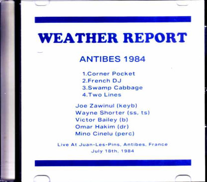 Weather Report Weather Report/France 1984