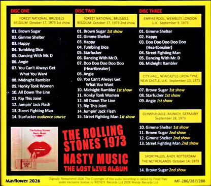Rolling Stones/Nasty Music Lost Live Album 1973