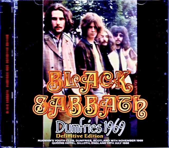 Black Sabbath/Scotland,UK 11.16.1969 & more