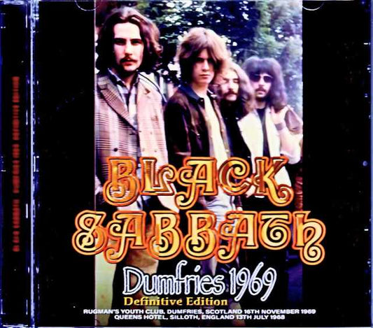 Black Sabbath/Scotland,UK 11.16.1969 & more