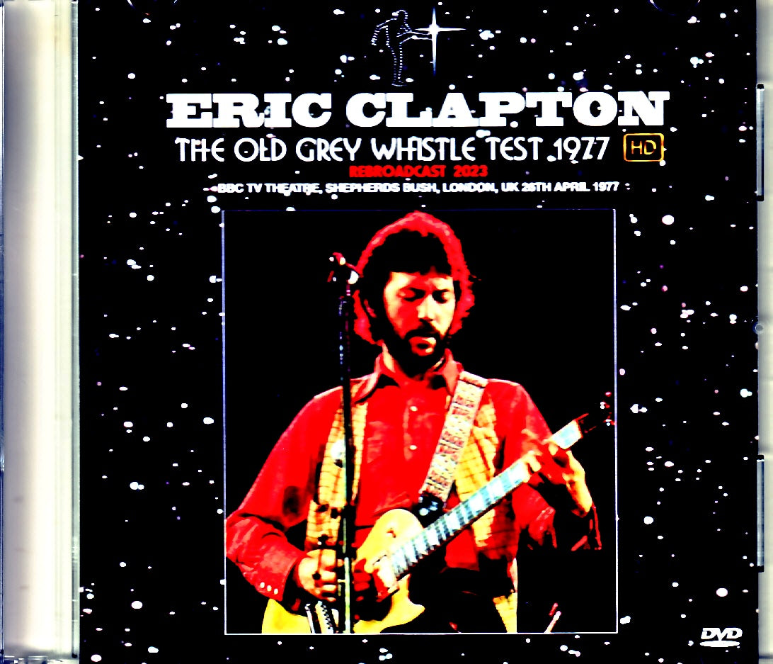 Eric Clapton/Old Grey Whistle Test London,UK 1977 Broadcast 2023 Edition Jewel Version