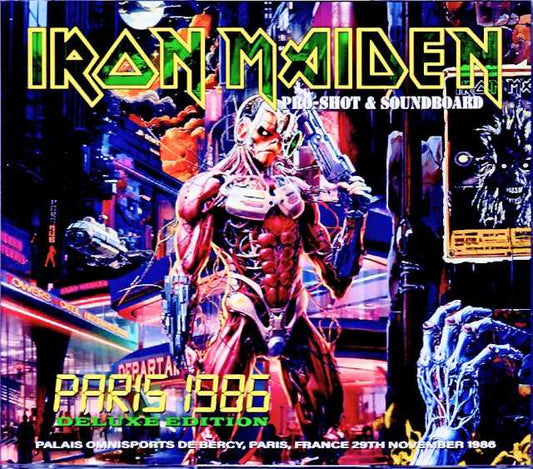 Iron Maiden Iron Maiden/France 1986 S & V Complete