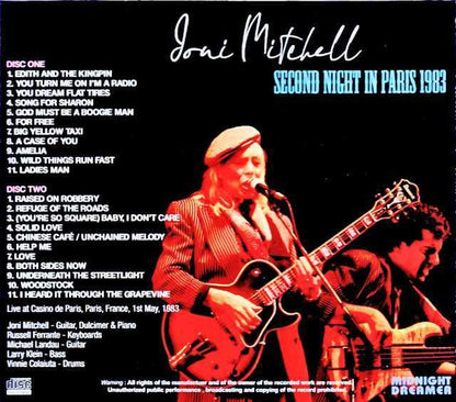 Joni Mitchell Joni Mitchell/France 05.01.1983