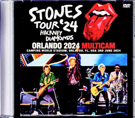 Rolling Stones/FL,USA 2024 Complete Multi-Cam Edition Jewel Version