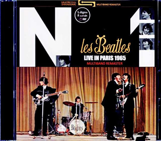Beatles Live in Paris 1965 Complete Edition France 1965 Complete AI Multiband Remaster & more