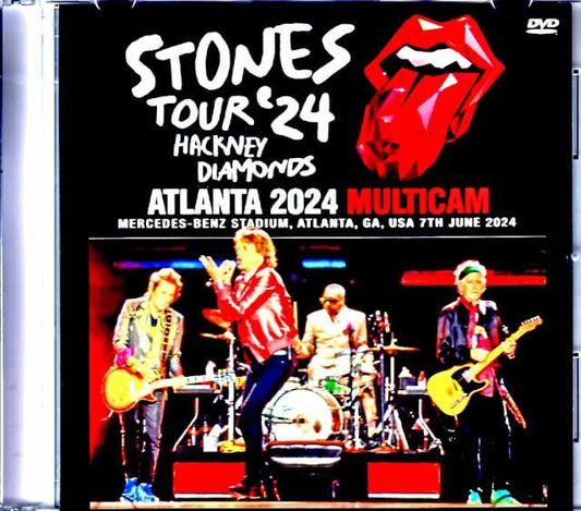 Rolling Stones/GA,USA 2024 Complete Multi-Cam Edition Jewel Version