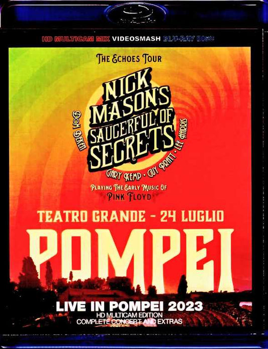 Nick Mason's Saugerful of Secrets Nick Mason/Italy 2023 Complete & more Blu-Ray Version