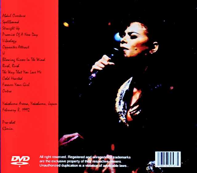 Paula Abdul/Kanagawa, Japan 1992