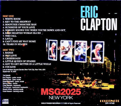 Eric Clapton/NY,USA 09.19.2025 Complete
