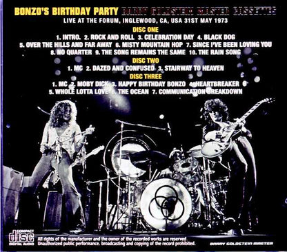 Led Zeppelin/CA,USA 05.31.1973 Complete Barry Goldstein Master Edition
