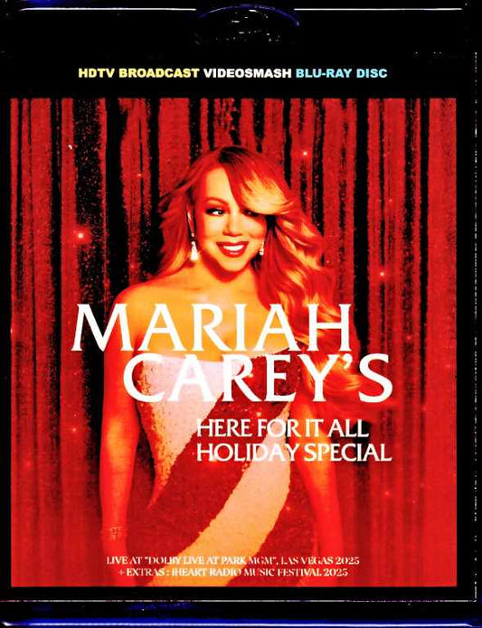 Mariah Carey / NV,USA 2025 Multi-Cam Edition Blu-Ray Version