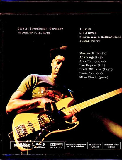 Marcus Miller Marcus Miller/Germany 2015 Multi-Cam Edition Blu-Ray Version
