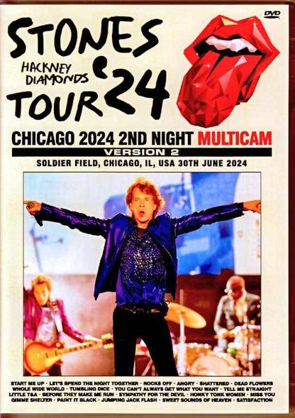 Rolling Stones/IL,USA 6.30.2024 Complete Multi-Cam Edition Upgrade