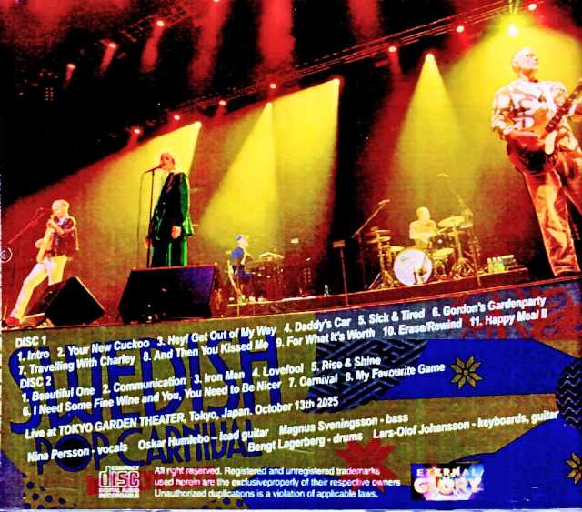 Cardigans Cardigans/Tokyo,Japan 2025 Complete