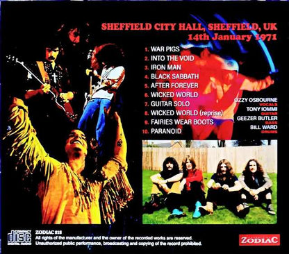 Black Sabbath/England,UK 01.14.1971 Complete Upgrade