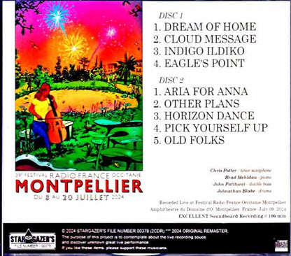 Chris Potter Brad Mehldau John Patitucci Johnathan Blake Chris Potter Brad Mehldau/France 2024 Complete