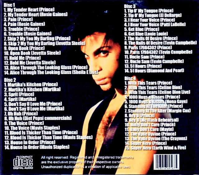Prince/Originals and Recordings 1990-1992