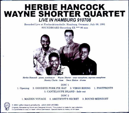Herbie Hancock Wayne Shorter Quartet Herbie Hancock Wayne Shorter/Germany 7.8.1991
