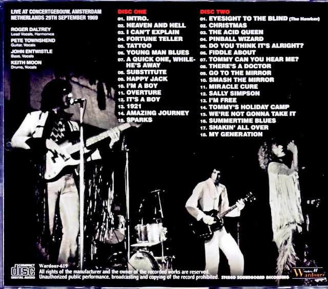 Who,The Who/Netherlands 1969 Complete Upgrade