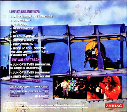 Black Sabbath / TX,USA 12.07.1978 & more Soundboard Edition